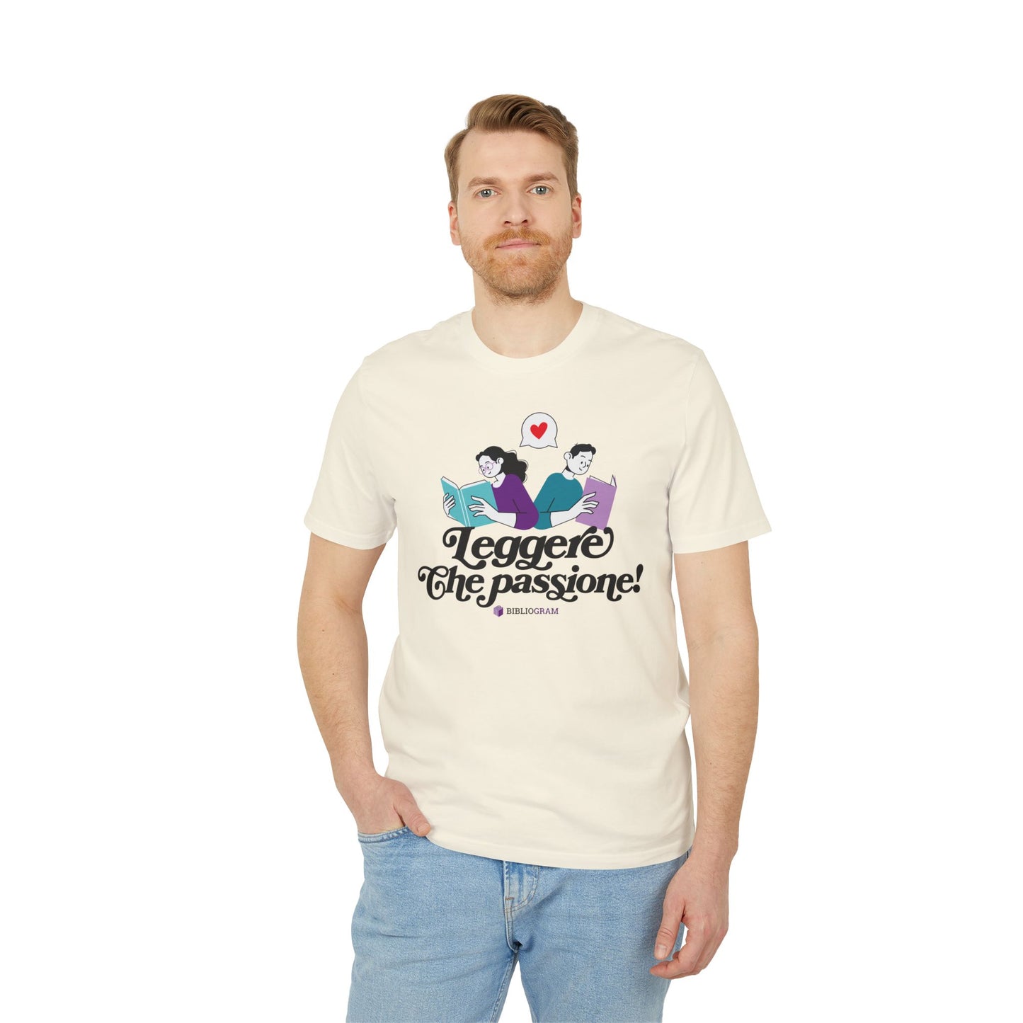 T-Shirt Unisex "Leggere, che passione!"