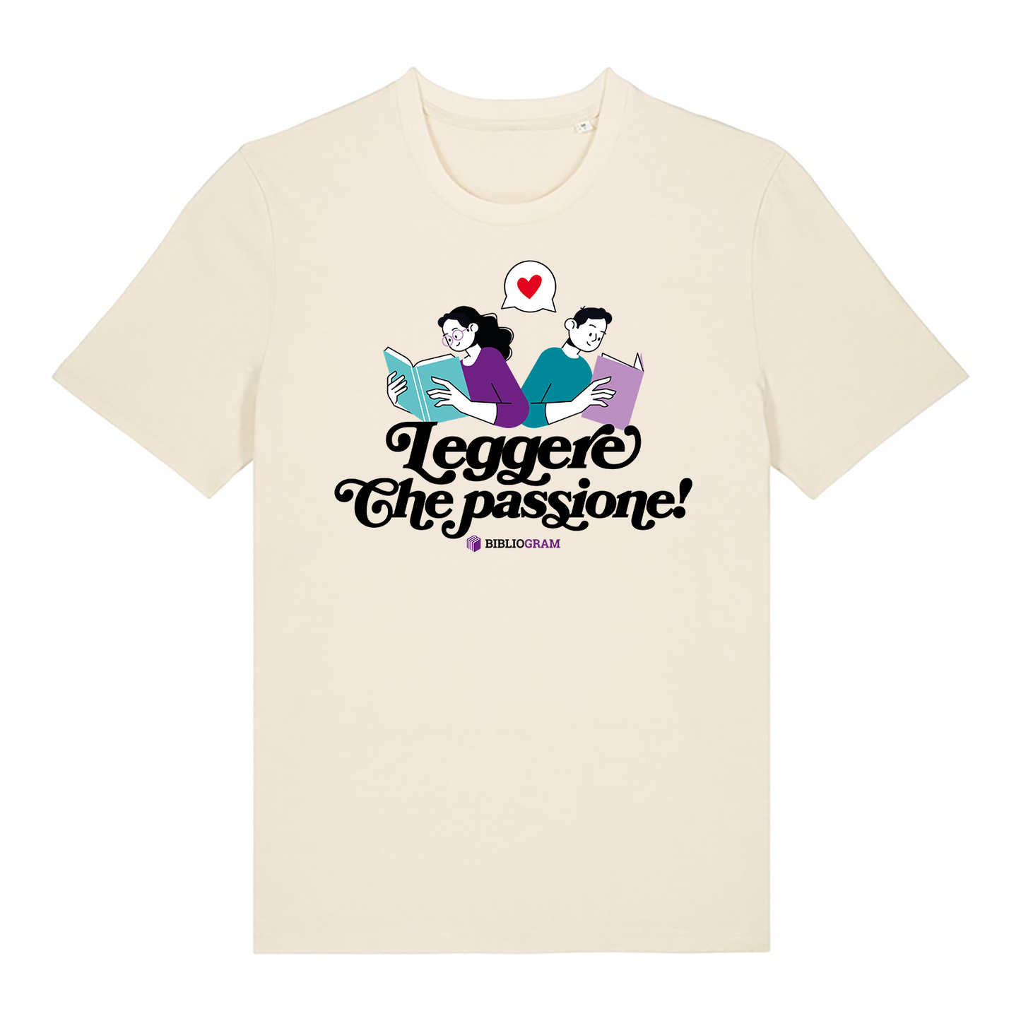 T-Shirt Unisex "Leggere, che passione!"